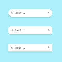 Search Bar Icon Vector Illustration for Web or Mobile App