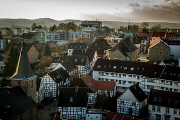 Fachwerkhäuser in der Altstadt Hattingen Blankenstein