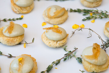 Buffet reception finger food appetizers