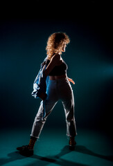 Fototapeta premium Modern dance choreography