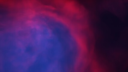 colorful space background with stars, nebula gas cloud in deep outer space, science fiction illustrarion 3d illustration
