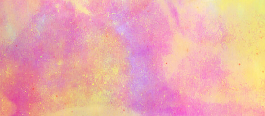 Bright watercolor background texture with watercolor splashes and space, Colorful bright painted watercolor background with watercolor effect,colorful watercolor background with various light colors.