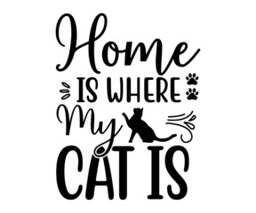 cat t shirt, mug design