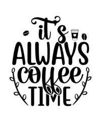 Coffee t shirt, mug designs