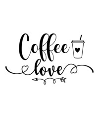 Coffee t shirt, mug designs