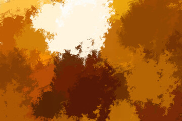 painting with dry brushes, chaotic strokes, emerald shades