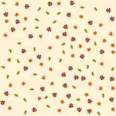 Muster Herbstblätter