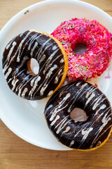 Tasty and fresh dinner on the table