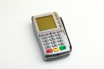 mobile Bank terminal for payment with credit card