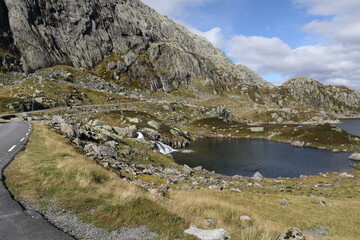 Beautiul Landscape near Hytehaugen, Norway