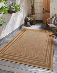 Modern geometry living area rug pattern.