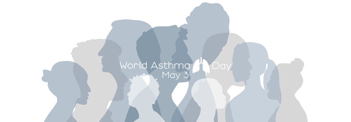 World Asthma Day banner.