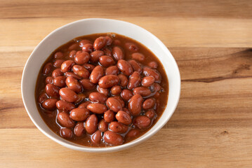 Chili Beans in a Bowl