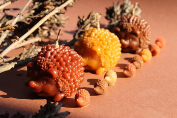 Beeswax candles, DIY hobby, startup business, handmade 