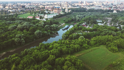 aerial view