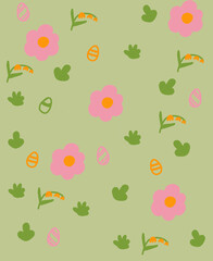 seamless pattern with apples