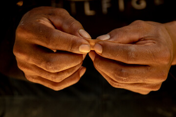 Marata, Tabaco brasilero en papel de pajui.