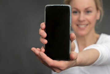 businesswoman making a phone call in the office stock photo