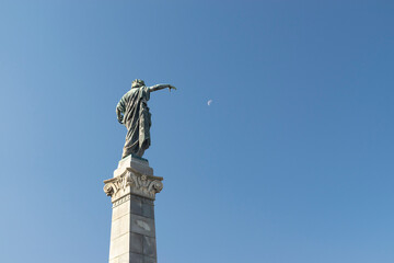 Fototapeta premium Picture of city center of Ruse in Bulgaria