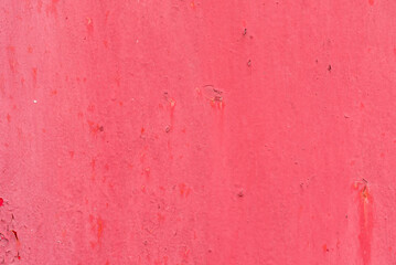 Grungy red texture, old surface of metal boat, abstract background