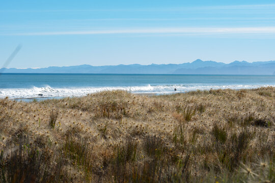 Waiotahe Beach, a popular beach holiday destination near Opotiki, Bay of Plenty