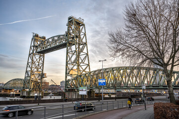 Le pont De Hef à Rotterdam pourrait être démantelé pour Jeff Bezos Superyacht, Pays-Bas - 12 février 2022