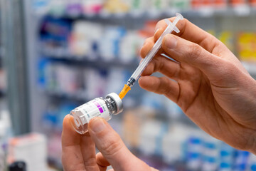 FRANCE - GREATER EAST - BOURBONNE LES BAINS - VACCIN - VACCINATION AGAINS