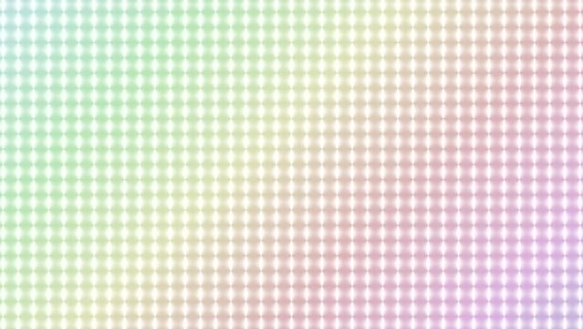 シールのキラキラ ホログラム シンプルな背景 8秒ループ