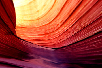 the glow of the wave 