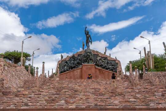 Argentina, Heroes of the Independence Monument - Humahuaca, Jujuy province.
