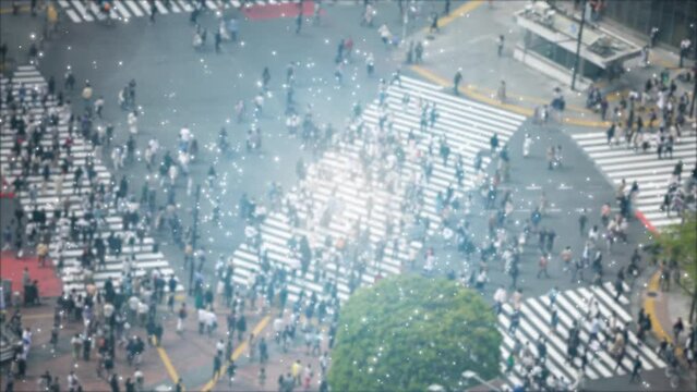 交差点　ビッグデータ　テクノロジー