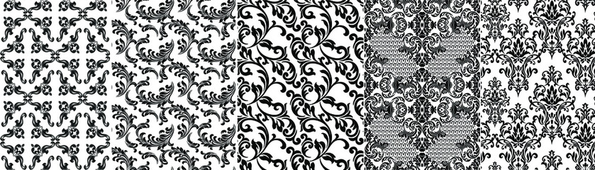 Set of ornate vector ornaments