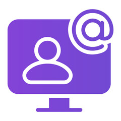 contact us gradient icon