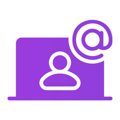 contact us gradient icon