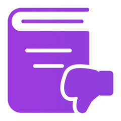 dislike gradient icon