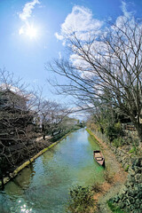 時代劇撮影ロケ地・八幡堀