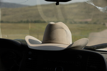 Cowbot hat on Dashboard