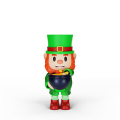 character st. patrick's day concept