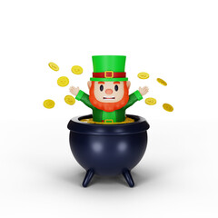 character st. patrick's day concept