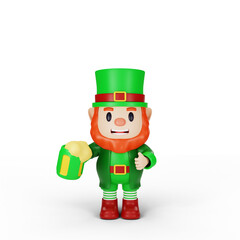 character st. patrick's day concept