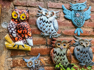 Beautiful owl wall decorations