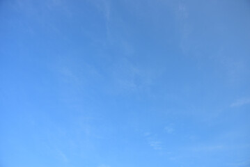 Naklejka na ściany i meble Blue sky and white clouds for background.