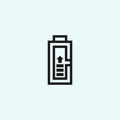 battery c logo. battery logo