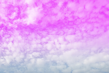 Pastel Colorful sky and cloud white. Beautiful afternoon bule sky and cloud white.