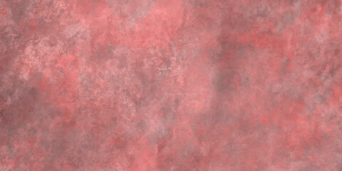 Red grunge background with old wall background texture. Abstract colorful painting background and Antique red painted concrete wall in vintage style texture and background seamless.