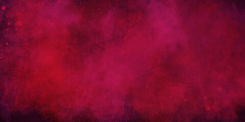 Abstract red background. Texture design, banner background. Background with red texture. wallpaper. spectacular abstract pink and black smoke isolated colorful red background.