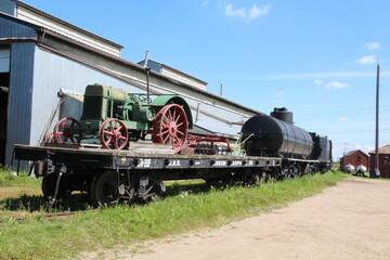 Obraz premium Old Train Cars