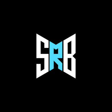 SRB letter logo creative design. SRB unique design