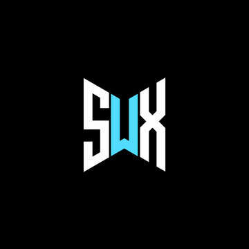 SUX letter logo creative design. SUX unique design