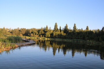 Evening On The Bay, Elk Island National Park, Alberta